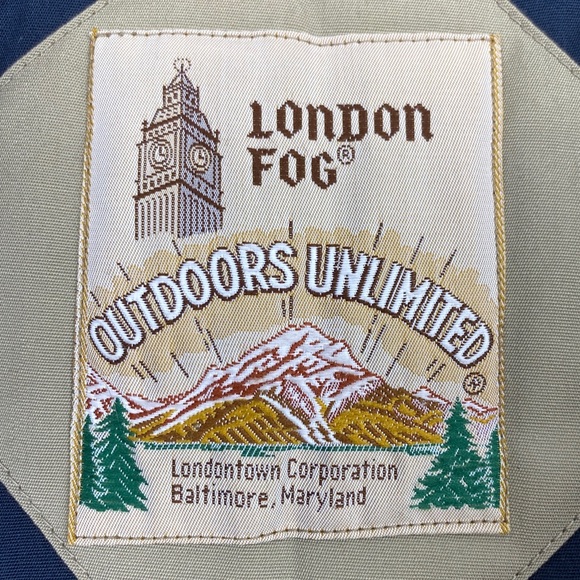 London Fog Outdoors Unlimited Tan Quilted Heavy Winter Jacket w/ Hood 44 X-Long - Picture 8 of 8